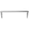 Amgood 14 in. x 36 in. Stainless Steel Tubular Wall Shelf WS-TR-1436-Z - alternate 5